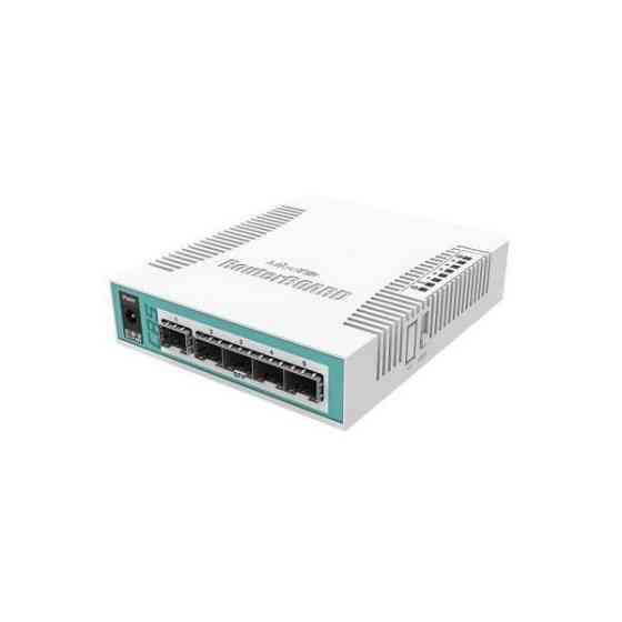 Комутатор Mikrotik CRS106-1C-5S (400Mhz/128Mb, 5xSFP, 1xCombo) (CRS106-1C-5S ) Київ