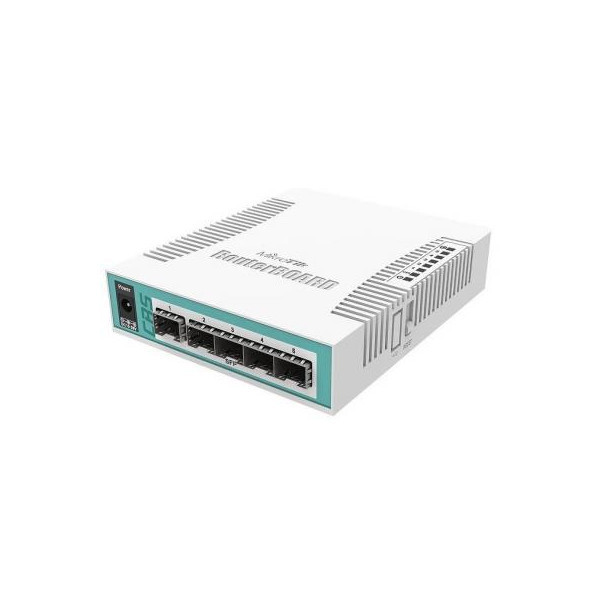 Комутатор Mikrotik CRS106-1C-5S (400Mhz/128Mb, 5xSFP, 1xCombo) (CRS106-1C-5S ) Київ - фото 2