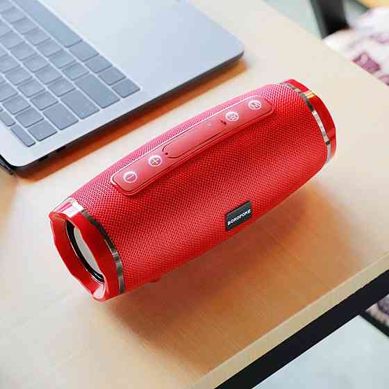 Портативна колонка BOROFONE BR3 Rich sound sports wireless speaker Red Київ