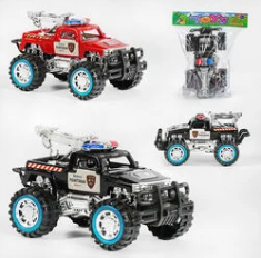 Джип 5229 (144/2) 2 види, полісмен, інерція, в пакеті, шт Київ - фото 1