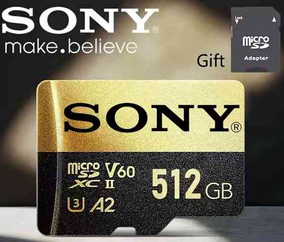 Xiaomi та SONY карта пам’яті флешка micro SD Card TF  256 512 Гб USB Київ