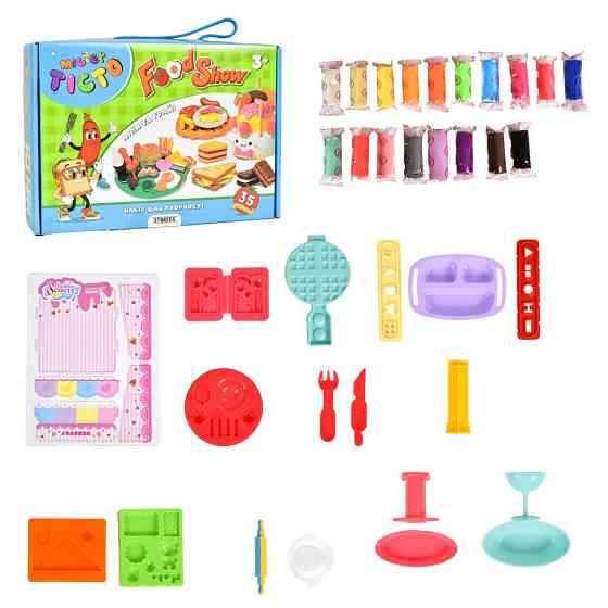 Дитячий набір для творчості "Містер тісто Food Show" 41018, 35 предметів Вінниця