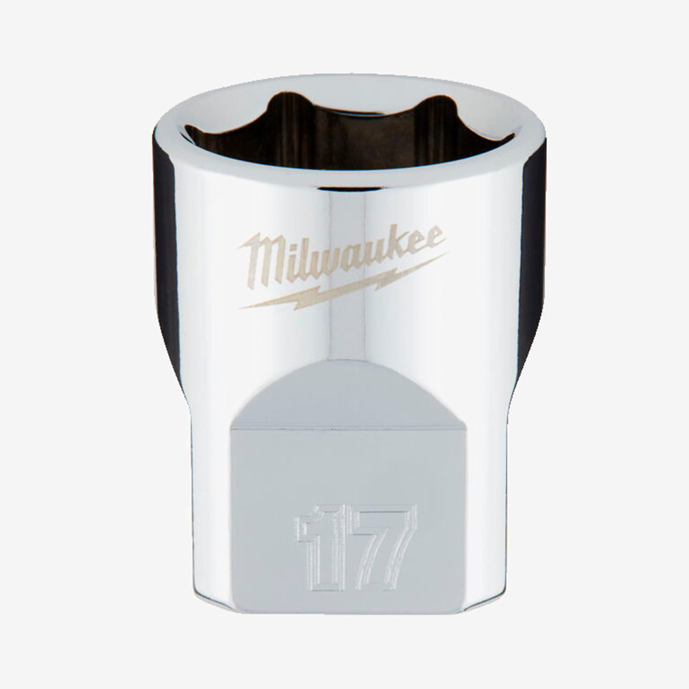 Головка хромированная метрическая 3/8'' MILWAUKEE, 17мм Одесса - изображение 1
