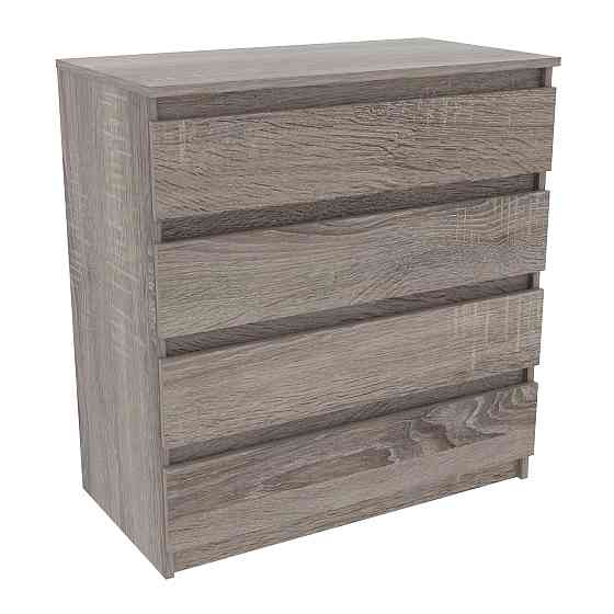 Комод №4, Дуб Сонома Трюфель, 800/450/850 Львів