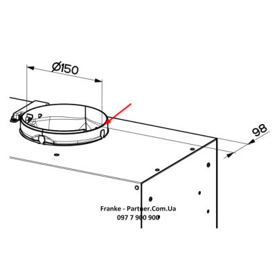 Вытяжка кухонная Franke Box Flush EVO FBFE BK MATT A70 (305.0665.365) Винница - изображение 9