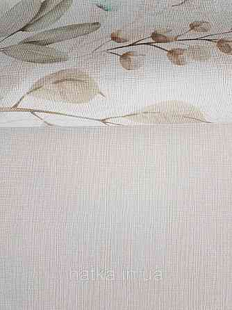 Шпалери метрові вінілові на флізеліні Sintra Structure однотонні під тканину смужки сіточкою бежеві 460400 Київ