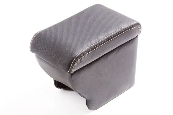 Подлокотник універс. (бар) Lanos АвтоКомфорт з перфорацією кіжзам чорний (Люкс) Вінниця