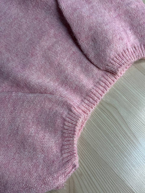 Свитер женский Fancy Matinee 6119 оверсайз меланж, розовый, one size Киев - изображение 17