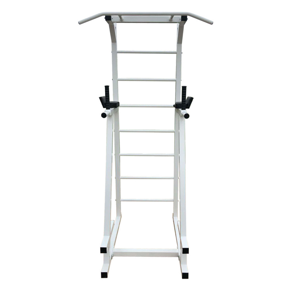 Турник + пресс + брусья напольная стойка 50х50 мм Белый Спортивные стенки и турники для дома разборная Киев - изображение 3