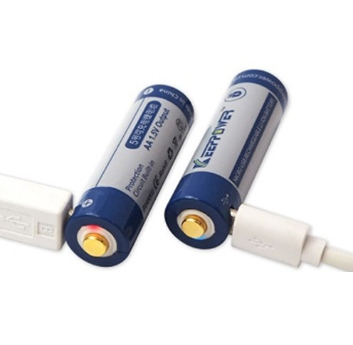 Аккумулятор 14500 Keeppower Li-ion R6 1950mAh / 2bl (P1450U1 AA) Винница - изображение 2