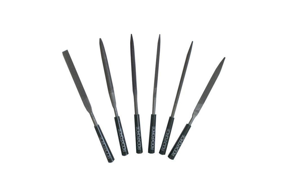 Набір надфілів різнопрофільних 6пр. (L-180мм, Ø5мм), в блістері ROCKFORCE RF-6162 Одеса - фото 2