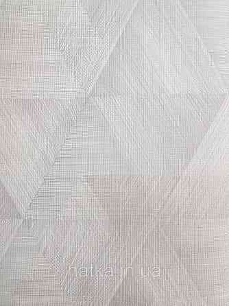 Шпалери метрові вінілові на флізеліні Sintra Vila геометрія фігури трикутники 3д сірі 535615 Київ
