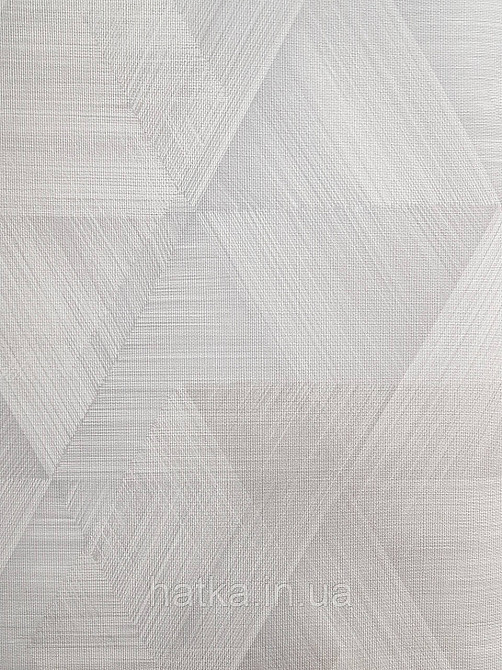 Шпалери метрові вінілові на флізеліні Sintra Vila геометрія фігури трикутники 3д сірі 535615 Київ - фото 2