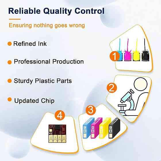 Б/У Остаток 80% картриджі Colorking 950XL 951XL для HP OfficeJet Pro 8600 8610 8620 8100 8615 8625 8630 8640 251dw 276dw Дніпро