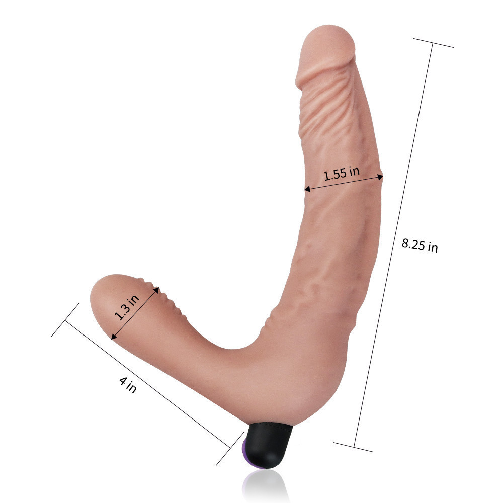 Страпон - IJOY Rechargeable Strapless Strap-On Sex Aura Київ - фото 6
