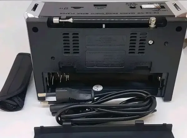 Радіоприймач Golon RX-382 з динаміком, живлення 220V або батарейки UM-1, 3 діапазони хвиль, портативний Одеса - фото 5
