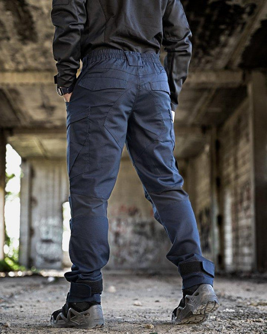 Тактические штаны TRACKING дснс синие     ВТ3774 Одесса - изображение 4