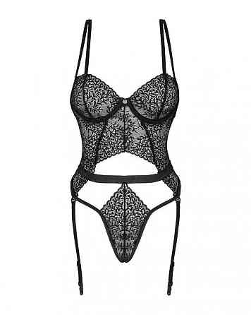 Боди JSY JS228161 Black S/M Sex Aura Киев