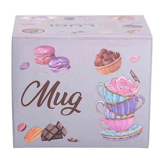 Фарфоровая кружка для чая и кофе 400 мл Киев