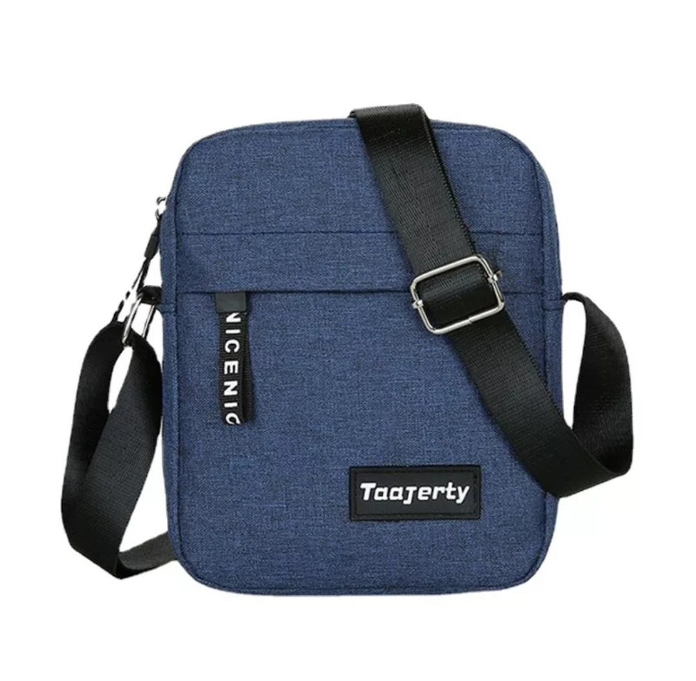 Чоловічі модні сумки, спортивні сумки з тканини, водонепроникні сумки через плече Київ - фото 1