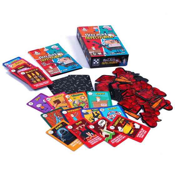 Настільна гра "Пекельна перестрілка" Vladi Toys VT8077-17 українська мова Вінниця