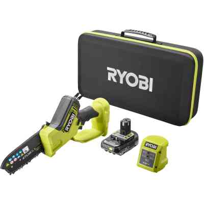 Цепная пила Ryobi ONE+ HP RY18PSX15A-120T 18В, 2Ah, 15см (5133005899) Винница