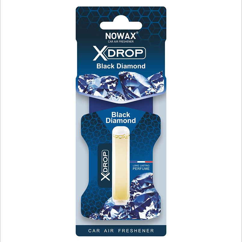 Ароматизатор целюлозний з капсулою Nowax серія X Drop - Black Diamond Львів - фото 1