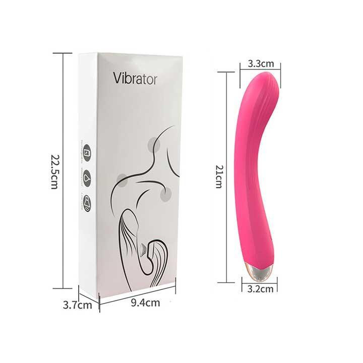 Гнучкий ребристий вібратор "Melo" - Баклажан Вінниця - фото 10