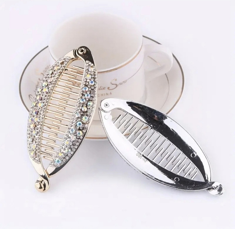 Шпилька для волосся Сріблястий Смела - изображение 5