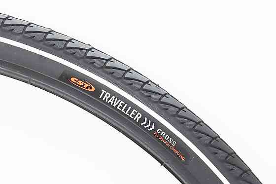 Шина 28"x1,75х2 (47-622) дорожня з білою смугою SKIP С1446 Київ