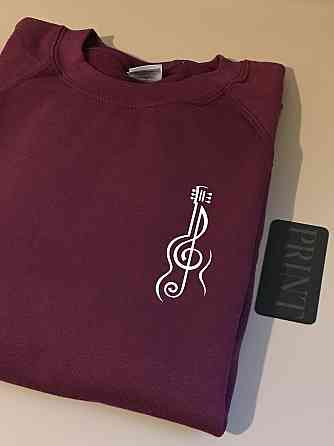 Женская\Мужская толстовка-свитшот с нанесением логотипа Черновцы