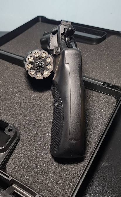 Револьвер STALKER S 4.5" 4мм на патроні Флобера + 200 патронів + щітка + кобура Клевань - фото 8