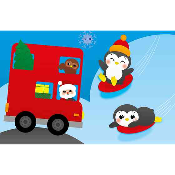 Набір для творчості "Аплікації наліпками Зайчик" 1655005, 30 наліпок Вінниця