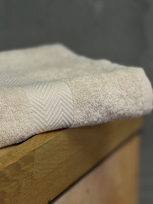 Ecotton Рушник Ecotton 70х130 см махровий молочного кольору Light Milk Коломыя - изображение 3