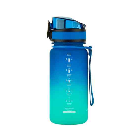 Пляшка для води UZSPACE 3034(Blue-Green) 350 мл, синьо-зелена Вінниця