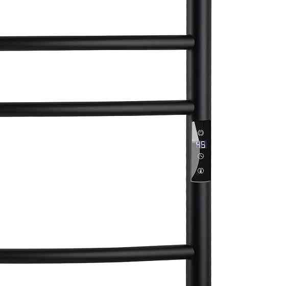 Полотенцесушитель UNIO LDE ЕU 1000-500-9 BLK Лесенка Дуга Элит электро черный Киев