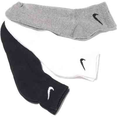 Носки Nike U NK EVERYDAY CUSH ANKLE 3PR SX7667-964 46-50 3 пари Білий/Чорний/Сірий (194955549230) Винница