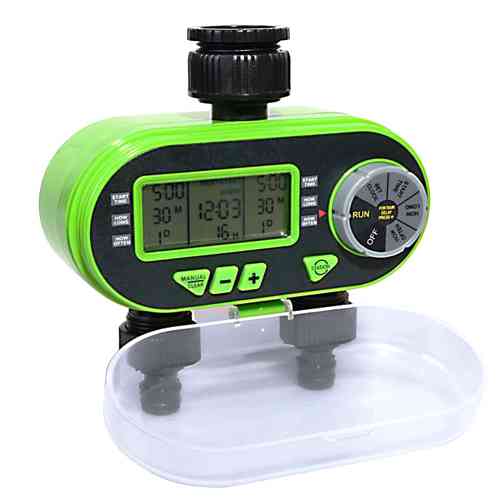 Таймер полива, подачи воды на 2 линии цифр. упр Aqualin YL21060 Винница