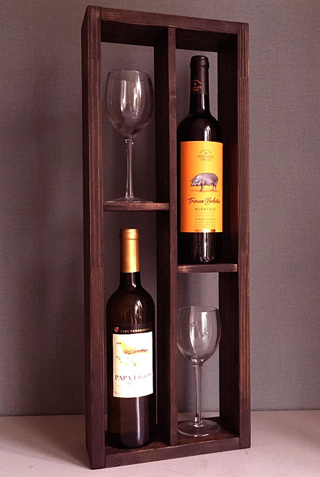 Настінна винна полиця "Васамі" савоярді Миколаїв - фото 1