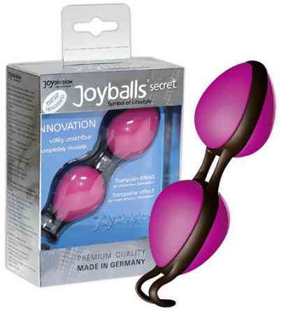 Вагинальные шарики черно-розовые СЕКРЕТ JOY Sex Aura Киев