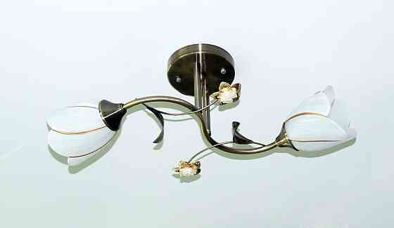 Люстра стельова Sirius B N1508/2 на 2 плафона Коломия