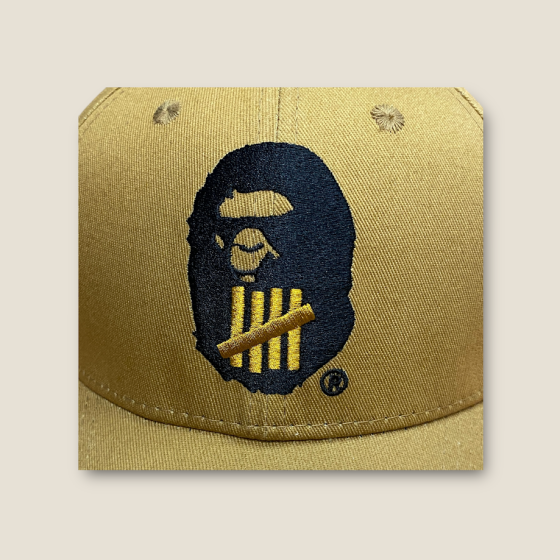 Кепка Bape x Undefeated. коричневий one size (р) Запоріжжя