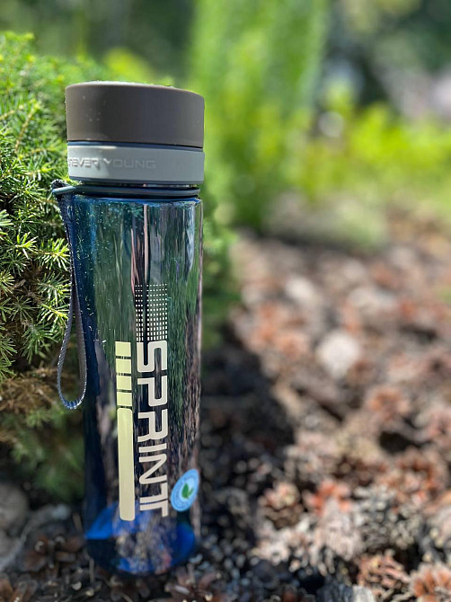 Пляшка для води CASNO 1000 мл KXN-1111 Блакитна Кам'янське - фото 8