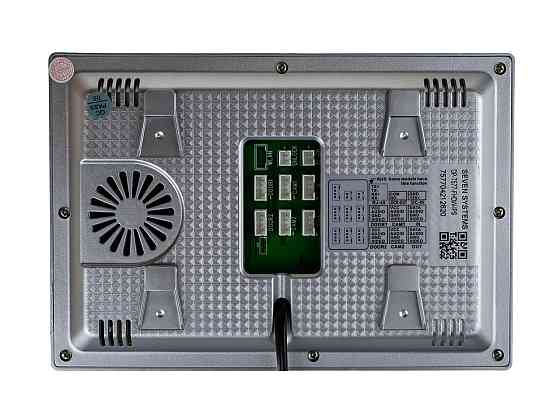 Комплект Wi-Fi домофона 7 дюймів із викличною панеллю SEVEN DP-7577/07Kit black Київ