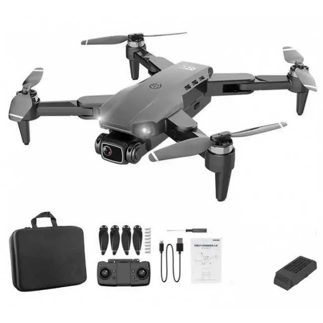 Квадрокоптер L900 PRO 6K GPS с кейсом (до 1200м) 28 минут полета (Черный) Винница - изображение 8