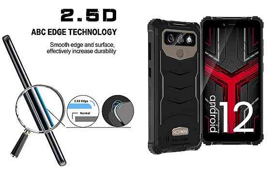 Захисне скло ArmorGlass для Hotwav T5 Max, Hotwav T5 Pro – стійке до подряпин та ударів Київ