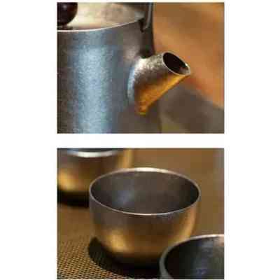 Набор туристической посуды Naturehike чайний NH20CJ007 титан (6927595749630) Вінниця