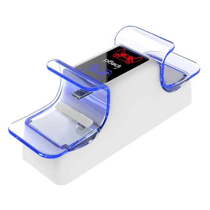 Зарядна станція для геймпадів iPega PG-P5003 DualSense PlayStation 5 (Білий) Николаев - изображение 1