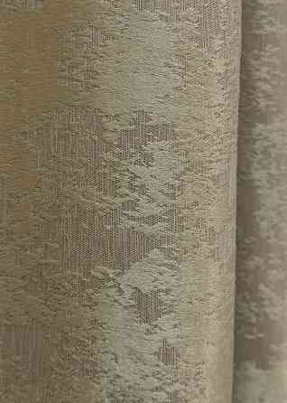 Комплект готовых штор VR-Textil Жаккард Sultan XO № 1284ш Золотистый 200х270 см 2 шт (32-048) Киев