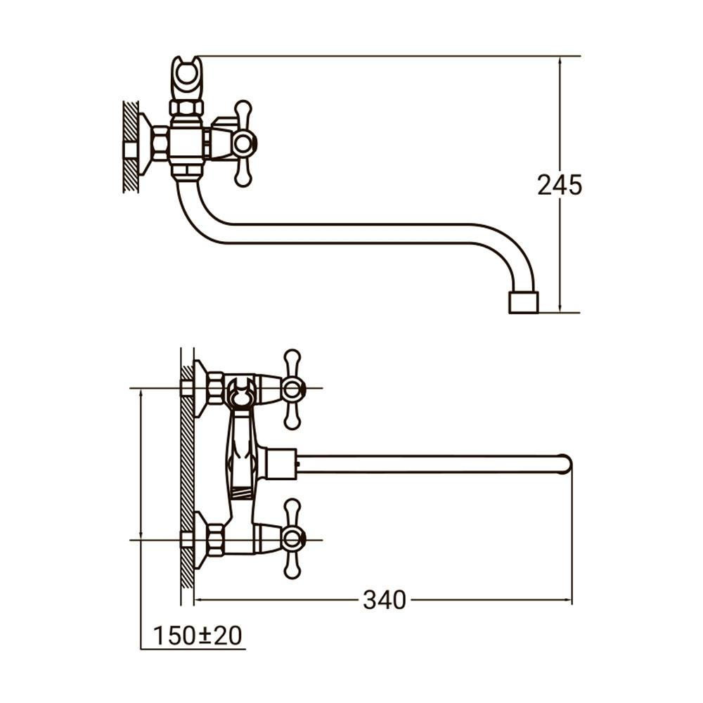 Смеситель PM 1/2